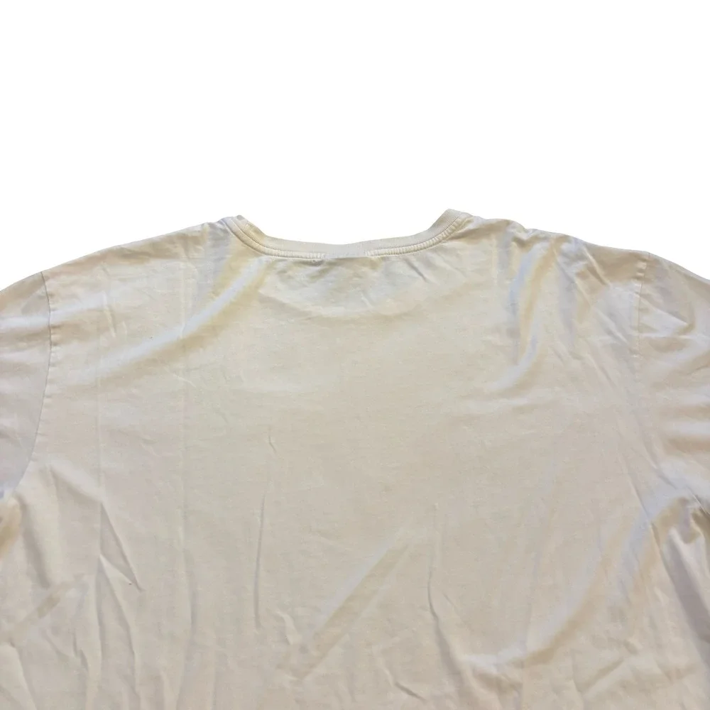 Vintage Polo Ralph Lauren Mens XL Cream Seahorse Graphic Shirt Short Sleeve Tee